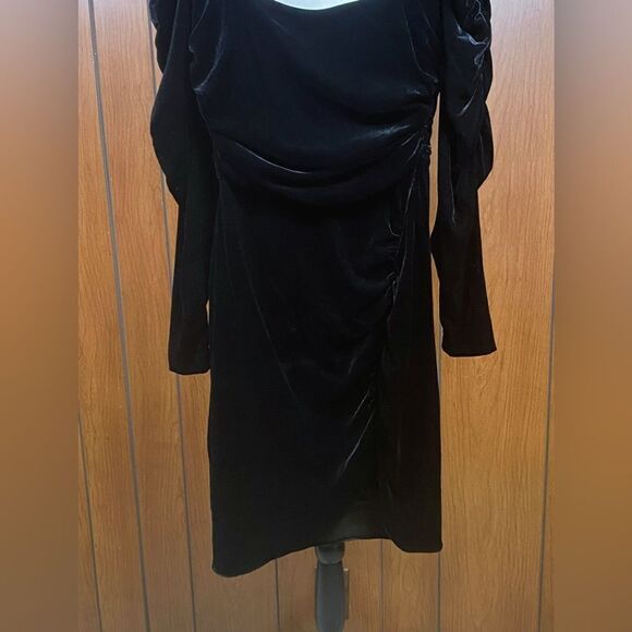 VERONICA BEARD velvet minidress size 2 - Picture 7 of 10